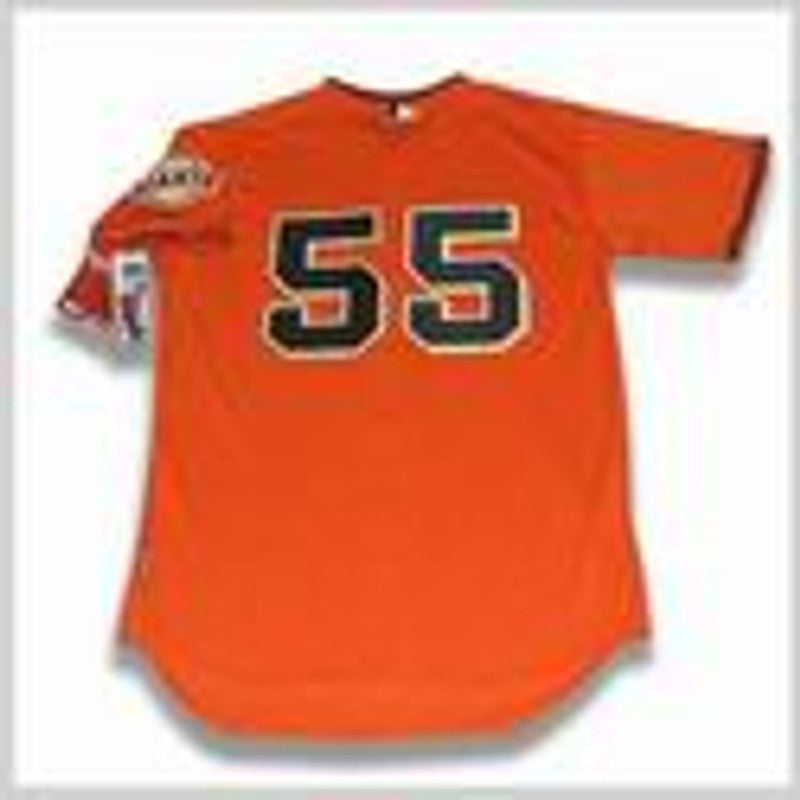 TL SFG 2010 Cool Base Alternate Baseball Stitched Jersey, Vintage Baseball Jersey, Retro Sewn Jersey