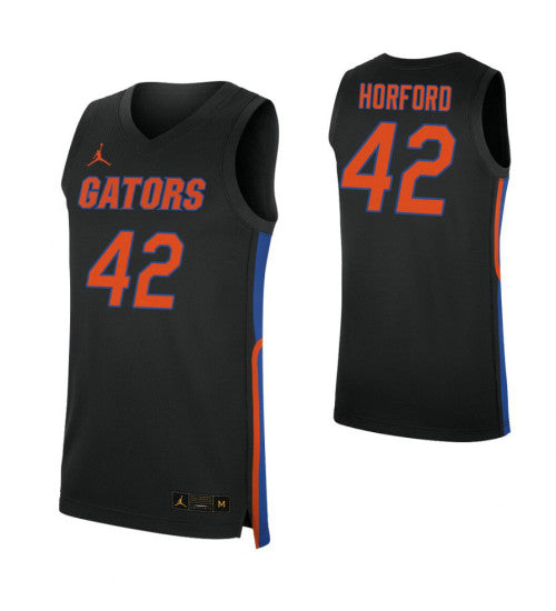 Al Horford College Basketball Jersey Black Florida Gators stitched basketball jersey for game day fanwear