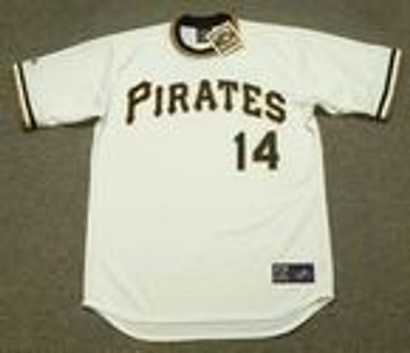 Pittsburgh Pirates Gene Alley Cooperstown MLB jersey front view