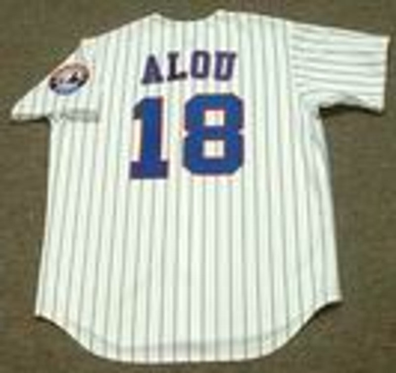 Montreal Expos Moises Alou MLB jersey front view
