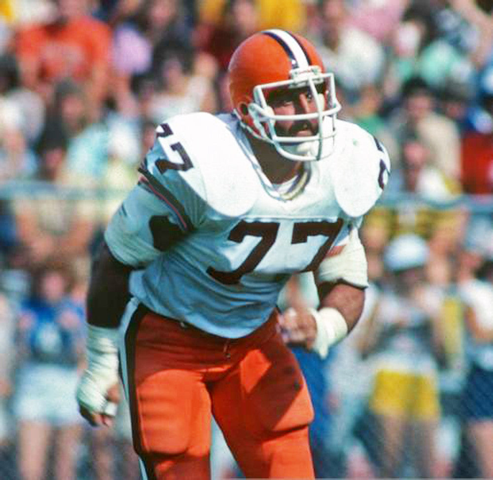 Cleveland Browns Lyle Alzado NFL jersey front view