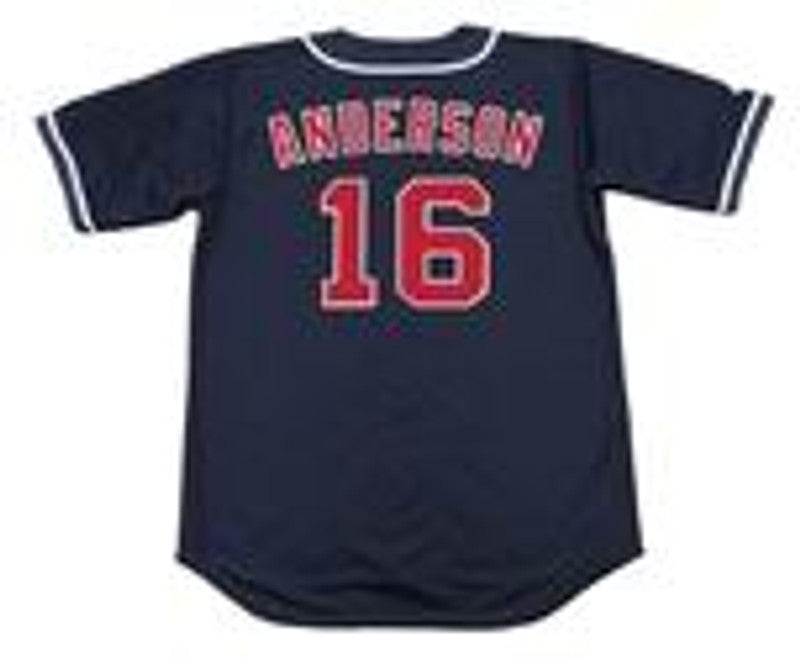 Garret Anderson California Angels 1996 Throwback Alternate Baseball Stitched Jersey jersey front view