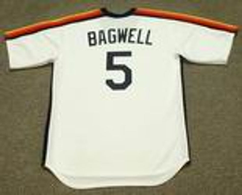 Houston Astros Jeff Bagwell Cooperstown MLB jersey front view