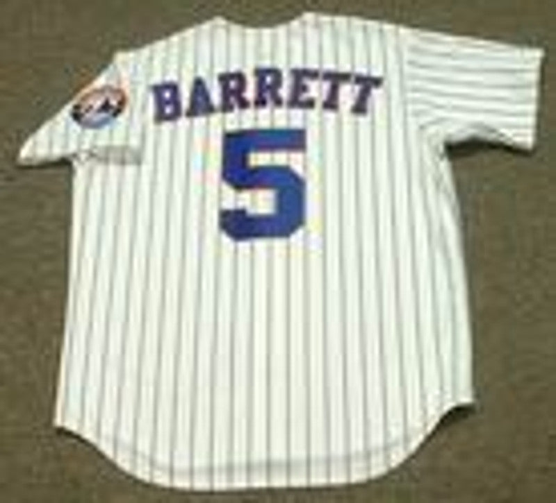 Montreal Expos Michael Barrett MLB jersey front view