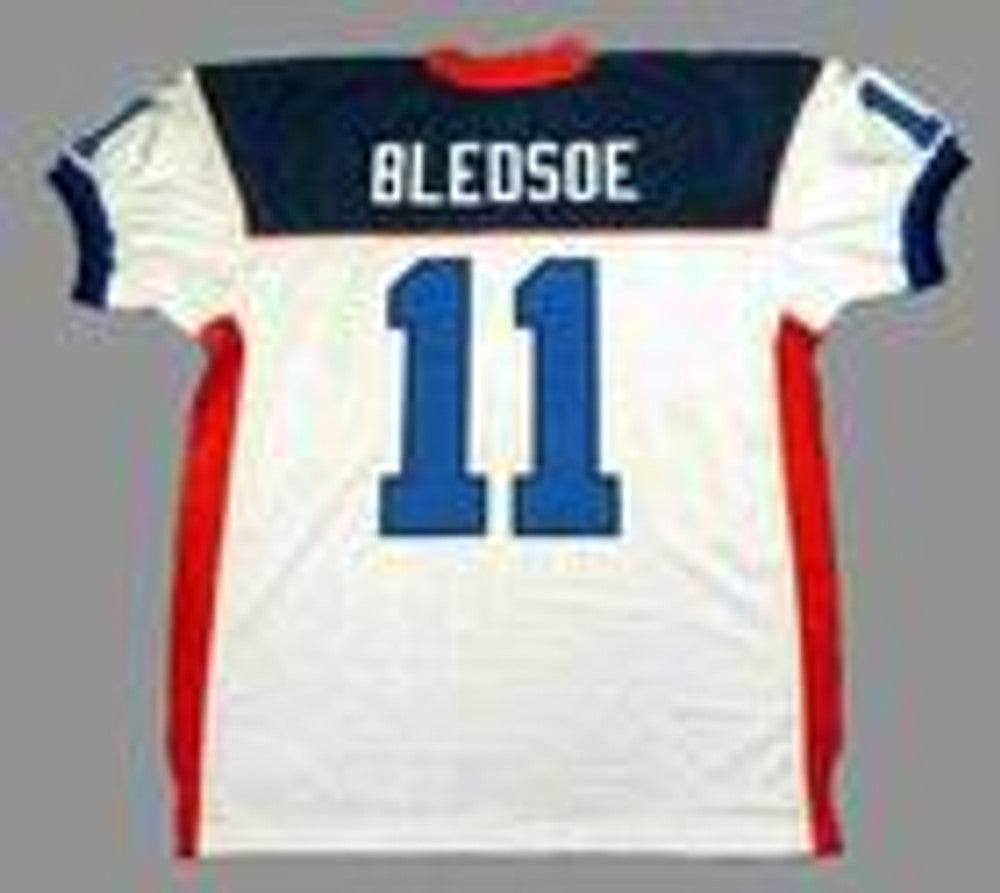 Buffalo Bills Drew Bledsoe Reebok NFL jersey front view