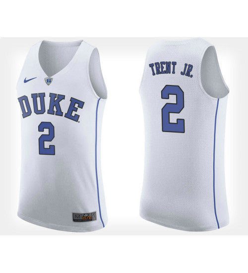 Duke Blue Devils 2 Quinn Cook White Road College Basketball Jersey | Stitched Jersey RTJS 4760