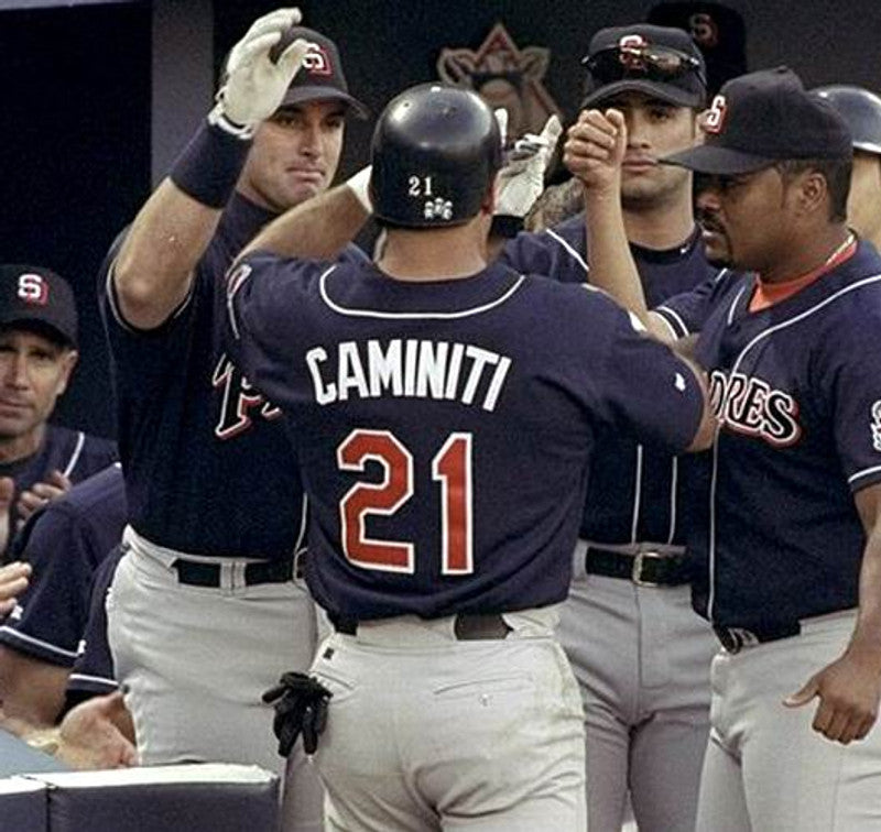 San Diego Padres Ken Caminiti MLB jersey front view