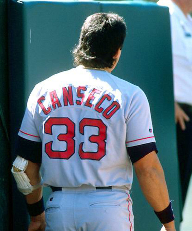 Boston Red Sox Jose Canseco MLB jersey front view