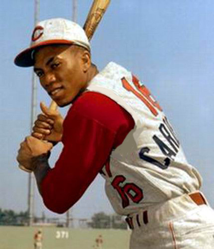 Cincinnati Reds Leo Cardenas 1960s MLB jersey front view