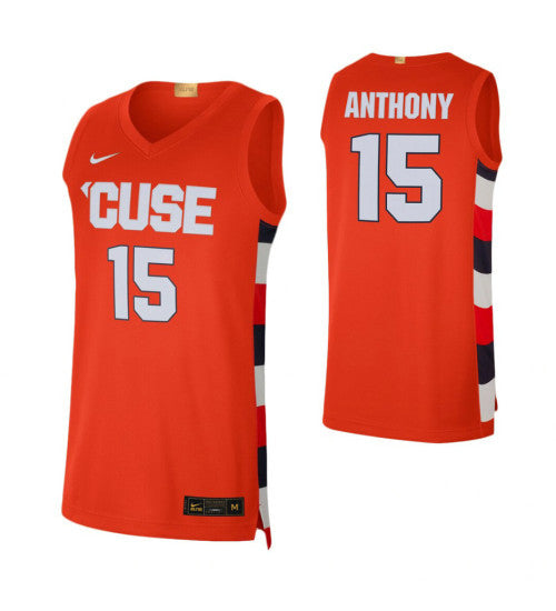 Syracuse Orange 15 Carmelo Anthony Alumni Limited College Basketball Jersey Orange | Stitched Jersey RTJS 7068