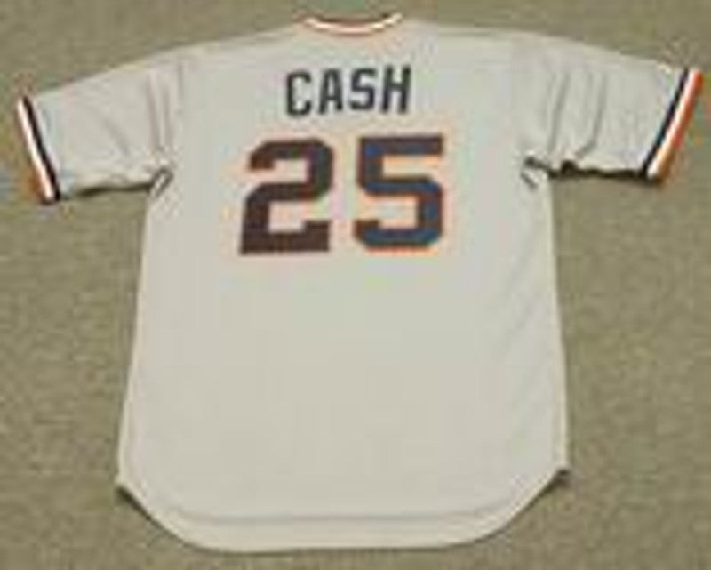 Detroit Tigers Norm Cash Cooperstown MLB jersey front view