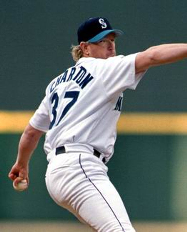 Seattle Mariners Norm Charlton MLB jersey front view