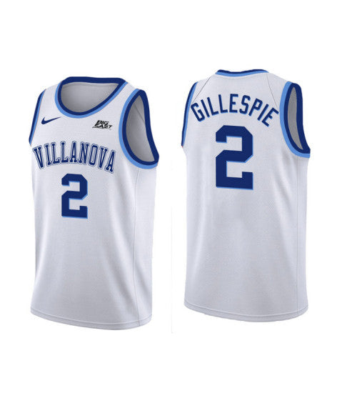 Villanova Wildcats 2 Collin Gillespie College Basketball Jersey White 5418 | Stitched Jersey RTJS 6330