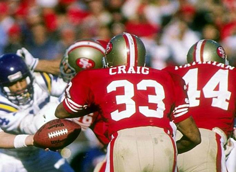 San Francisco 49ers Roger Craig NFL jersey front view