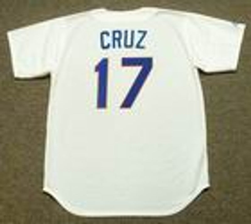 Texas Rangers Nelson Cruz 1990s MLB jersey front view