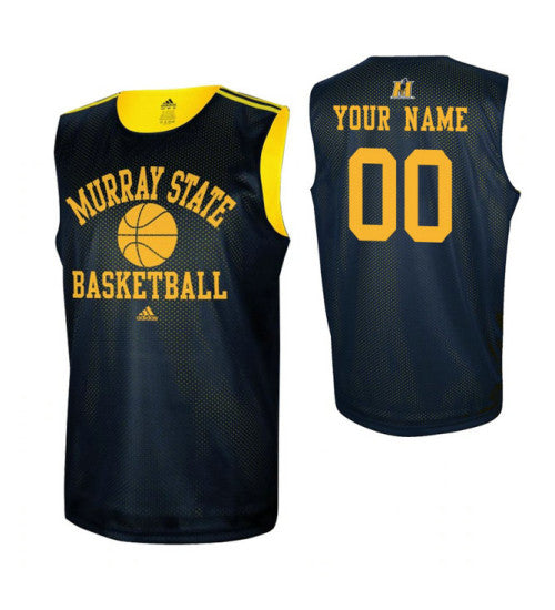 Practice Murray State Racers Custom College Basketball Jersey Navy Blue | Stitched Jersey RTJS 7390