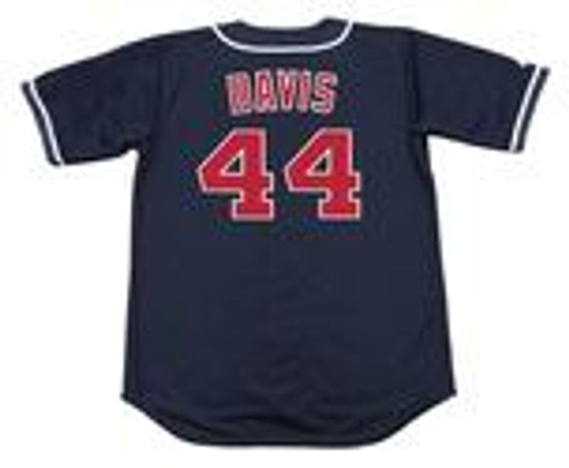Chili Davis California Angels 1996 Throwback Alternate Baseball Stitched Jersey jersey front view