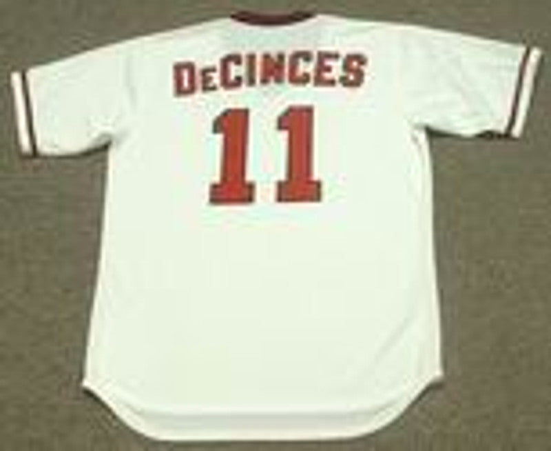 Doug Decinces California Angels 1982 Cooperstown Throwback Baseball Jersey jersey front view