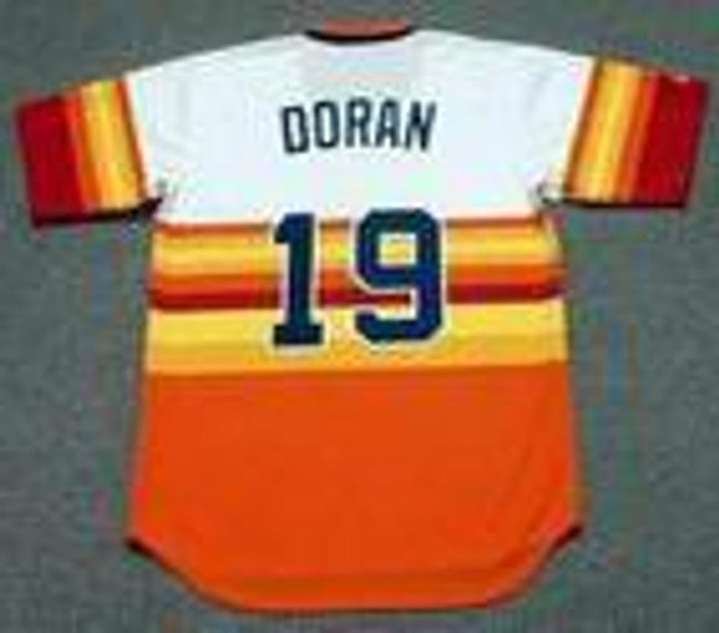 Houston Astros Bill Doran 1980s MLB jersey front view