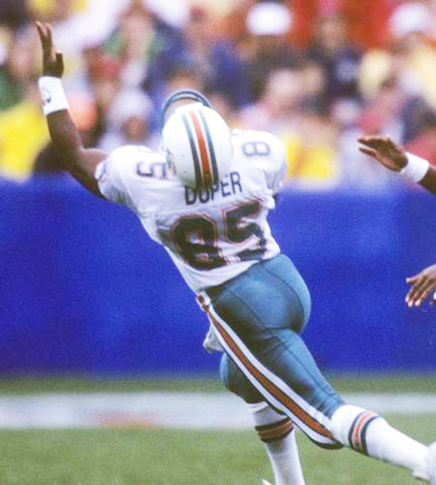 Miami Dolphins 1980s Name Number NFL jersey front view