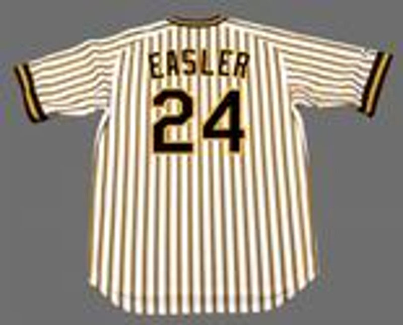 Pittsburgh Pirates Mike Easler Cooperstown MLB jersey front view