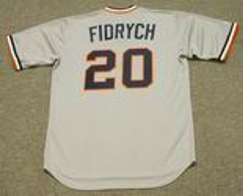 Detroit Tigers Mark Fidrych MLB jersey front view