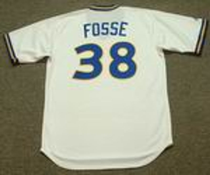 Seattle Mariners Ray Fosse Cooperstown MLB jersey front view
