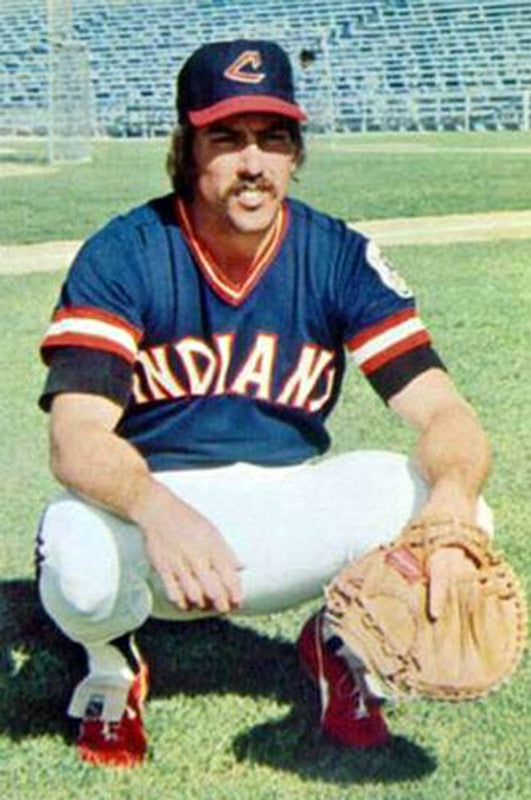Cleveland Indians Ray Fosse Cooperstown MLB jersey front view