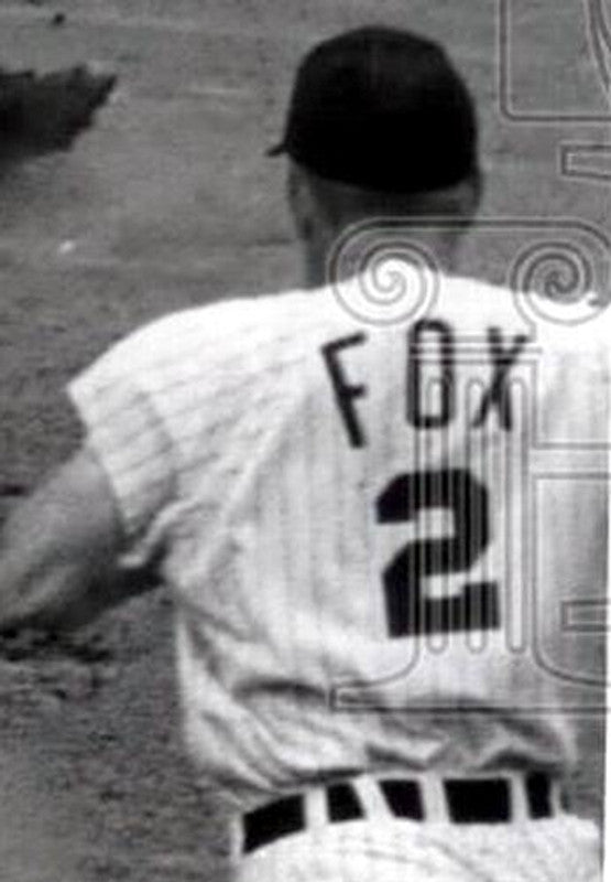 Chicago White Sox Nellie Fox 1960s Cooperstown MLB jersey front view