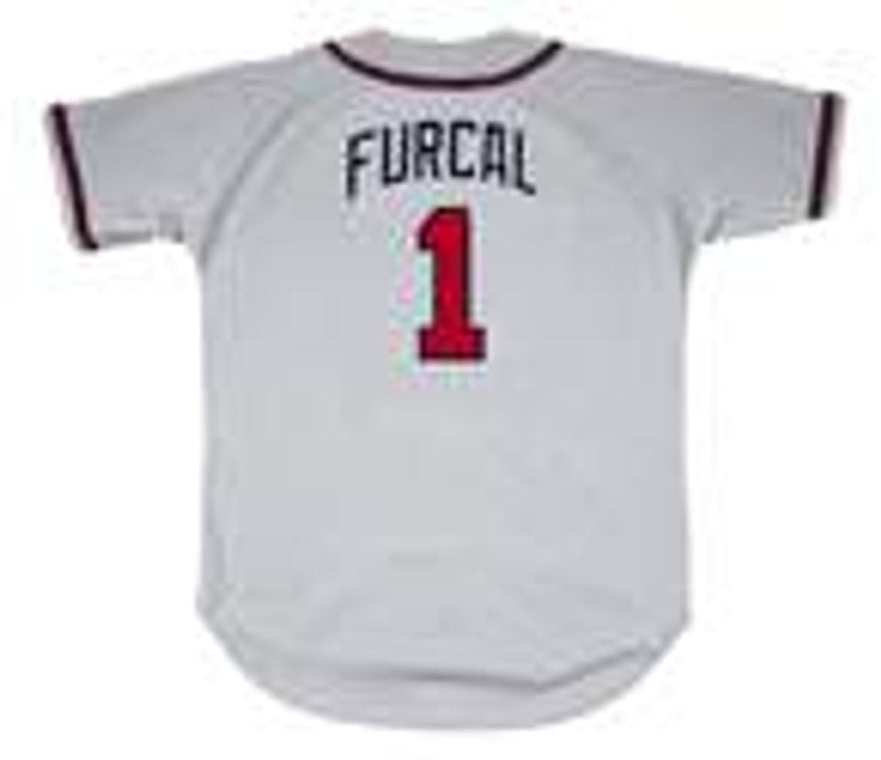 Atlanta Braves Rafael Furcal MLB jersey front view