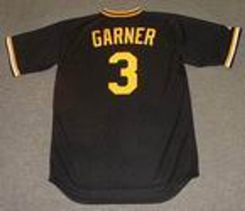 Pittsburgh Pirates Phil Garner Cooperstown MLB jersey front view