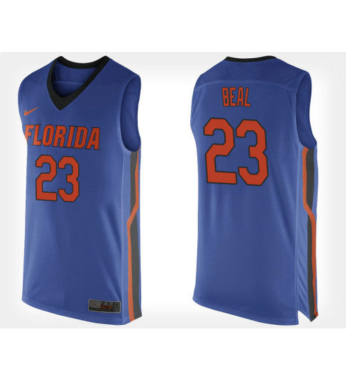 Florida Gators 23 Bradley Beal Blue Home College Basketball Jersey stitched retro jersey