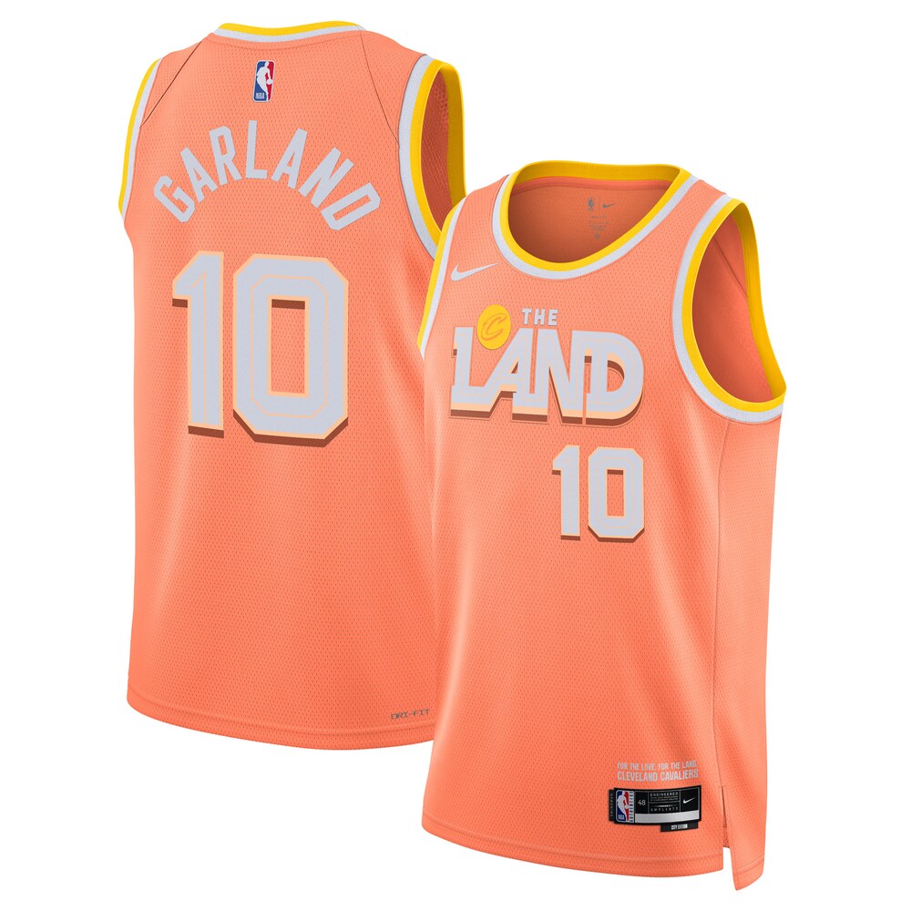 Cleveland Cavaliers Darius Garland NBA jersey front view