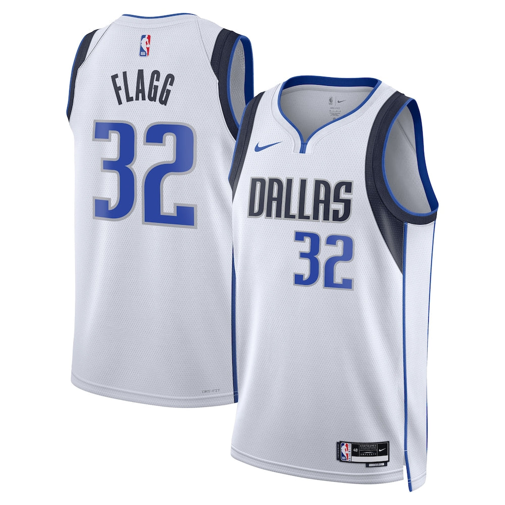 Dallas Mavericks First Round Draft Pick Cooper NBA jersey front view