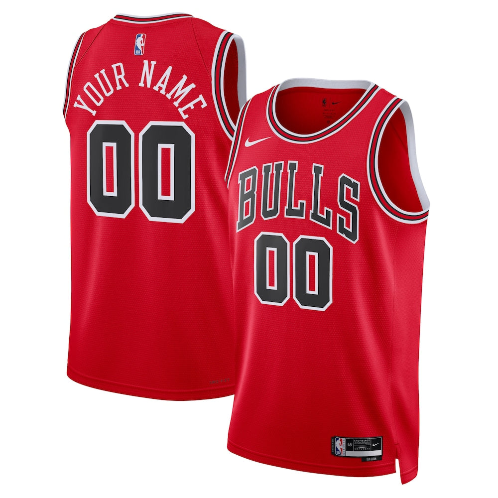 Chicago Bulls NBA jersey front view