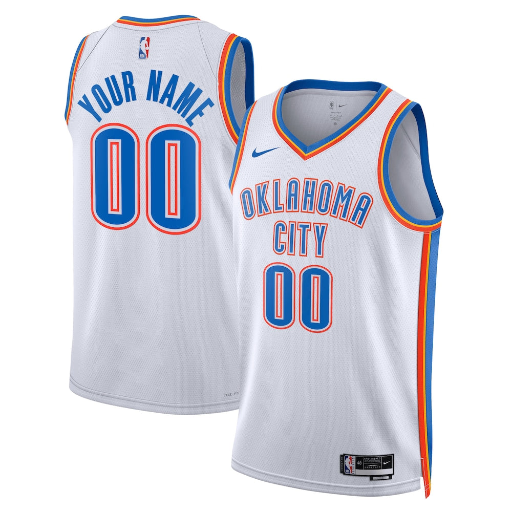 Oklahoma City Thunder NBA jersey front view