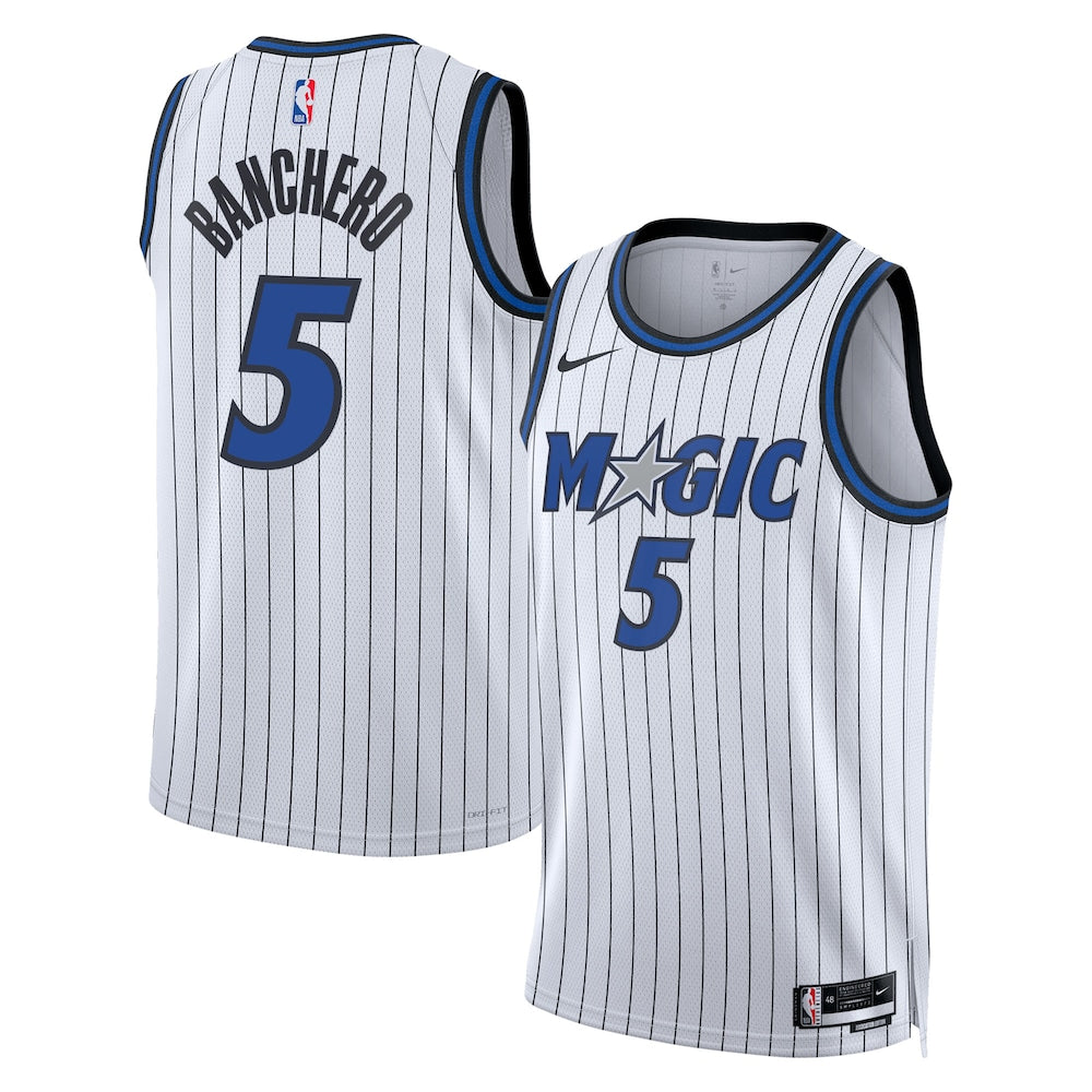 Orlando Magic Paolo Banchero NBA jersey front view