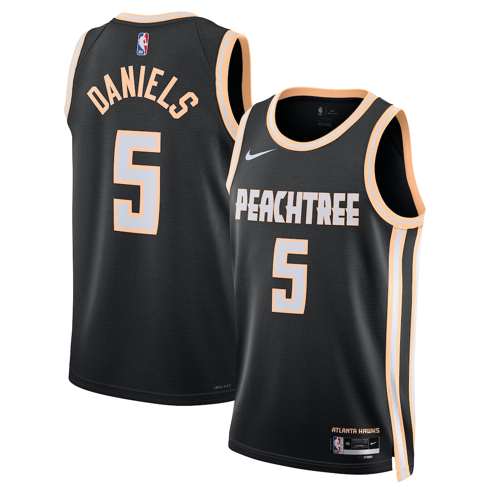 Atlanta Hawks Dyson Daniels NBA jersey front view