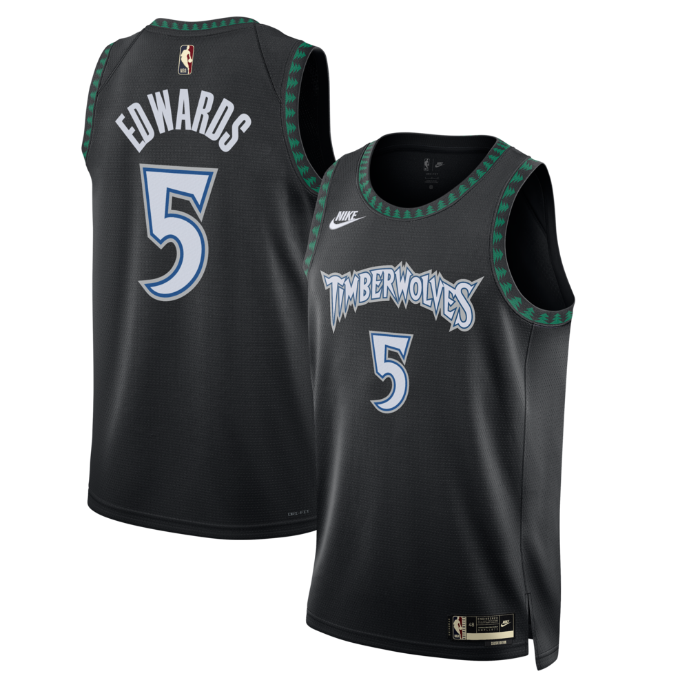 Minnesota Timberwolves Anthony Edwards NBA jersey front view