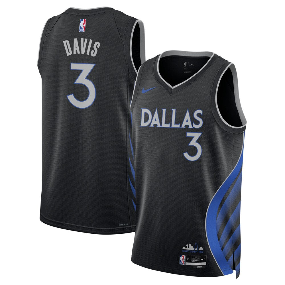 Dallas Mavericks Anthony Davis NBA jersey front view