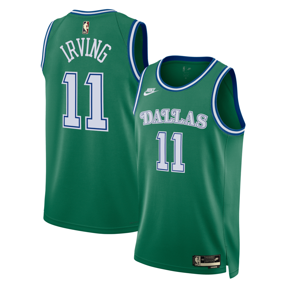 Dallas Mavericks Kyrie Irving NBA jersey front view