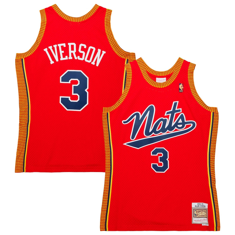 Philadelphia 76ers Allen Iverson NBA jersey front view