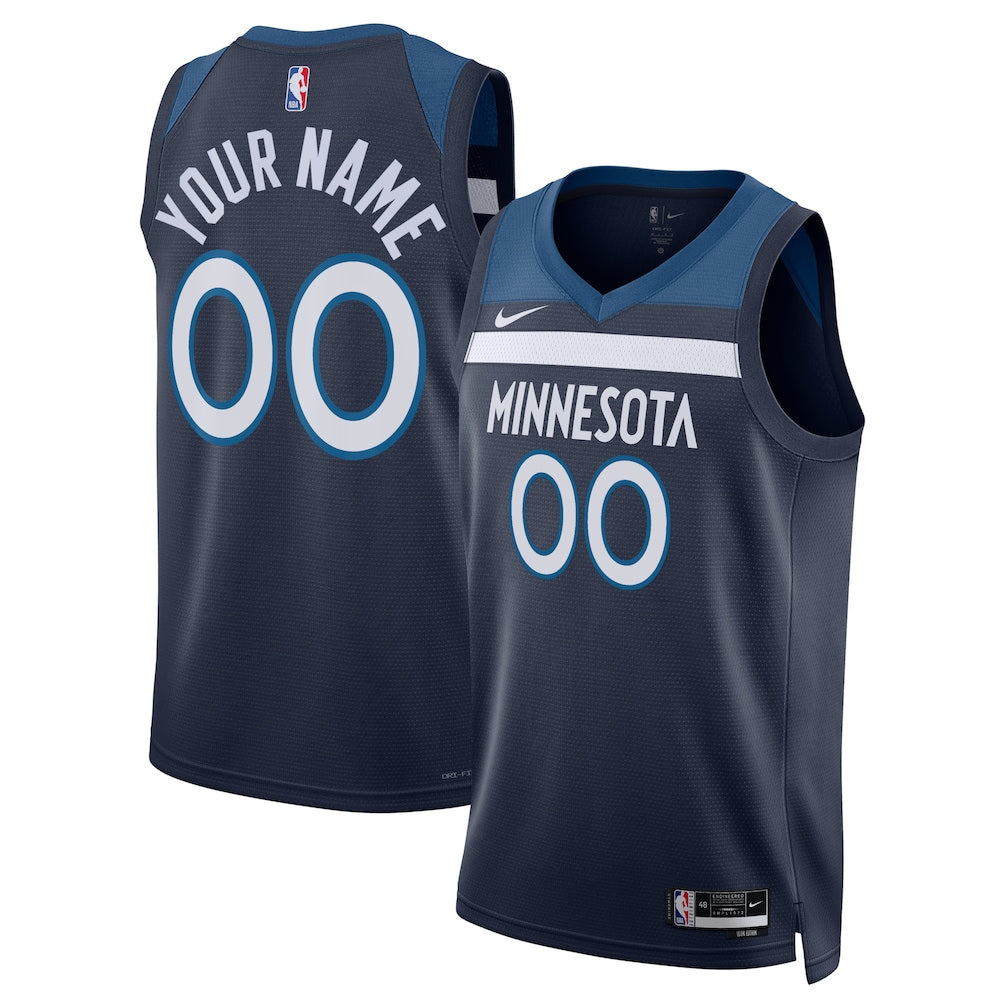 Minnesota Timberwolves Icon Swingman Jersey Custom Unisex - stitched basketball jersey fanwear