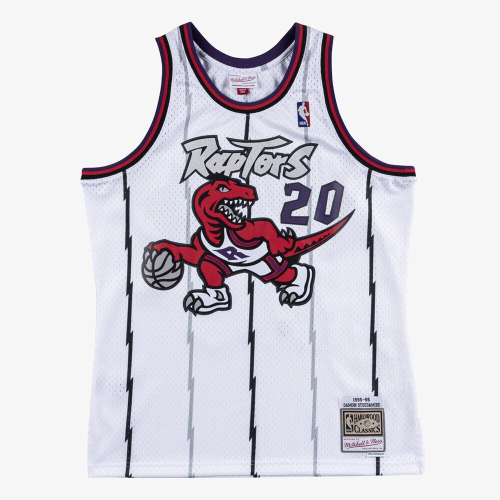 Toronto Raptors Swingman Jersey Damon Stoudamire 1995 96 stitched basketball jersey for game day fanwear