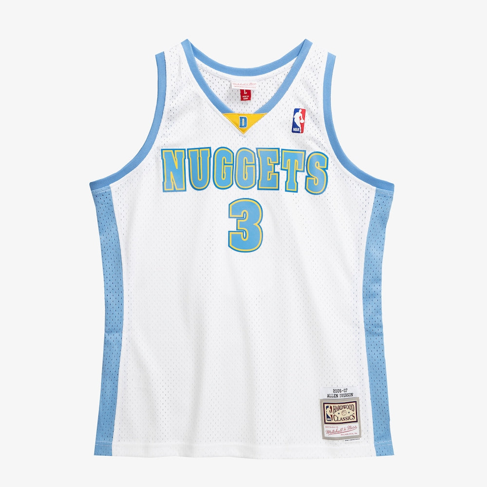 Denver Nuggets Swingman Jersey Allen Iverson 2006 07 stitched basketball jersey for game day fanwear