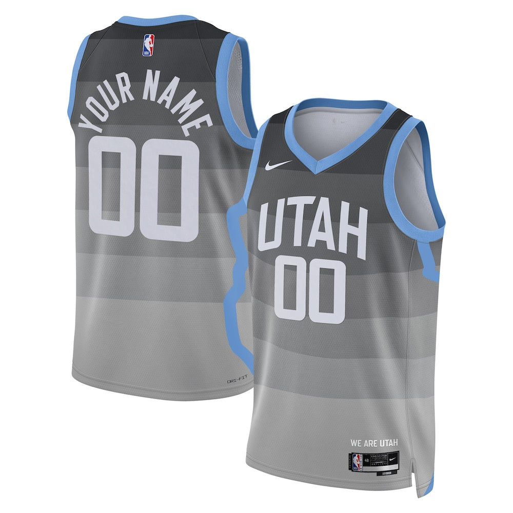 UTA 2025/26 City Edition Swingman Jersey - Custom - Unisex RTJ Basketball 428