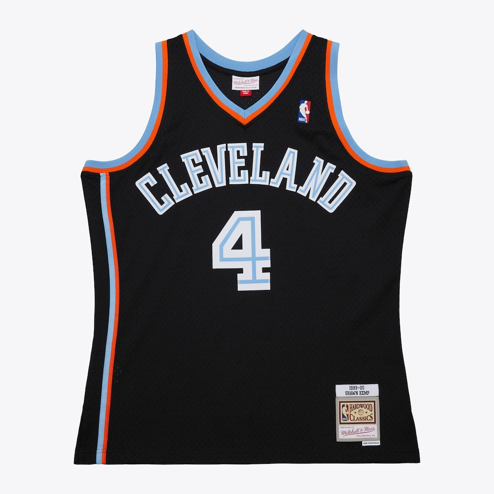 Cleveland Cavaliers Swingman Jersey Shawn Kemp 1999 stitched basketball jersey for game day fanwear