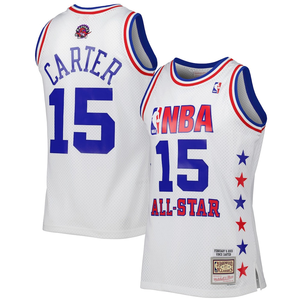 Vince Carter White Eastern Conference 2003 All Star Game Swingman Jersey stitched sports jersey for game day fanwear
