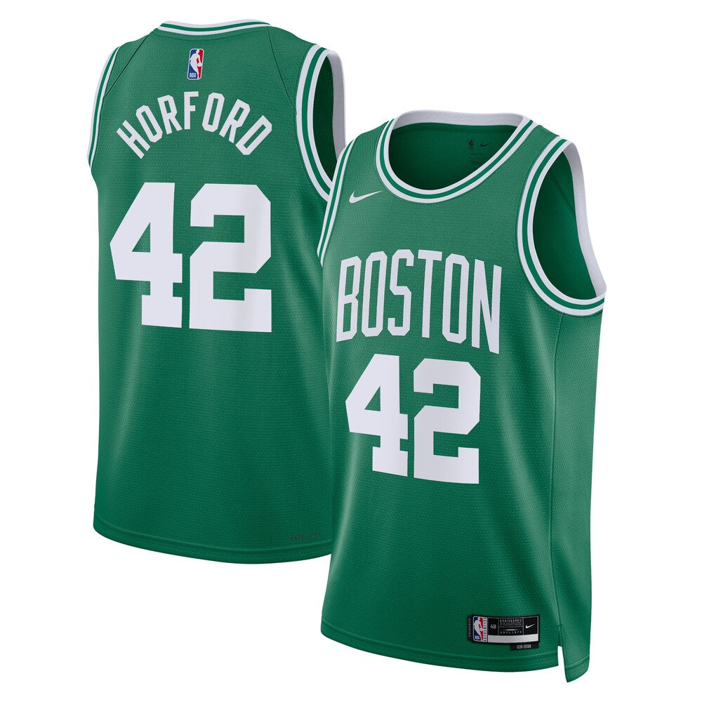 Boston Celtics Icon Edition Swingman Jersey Kelly Green Al Horford Unisex stitched basketball jersey for game day fanwear
