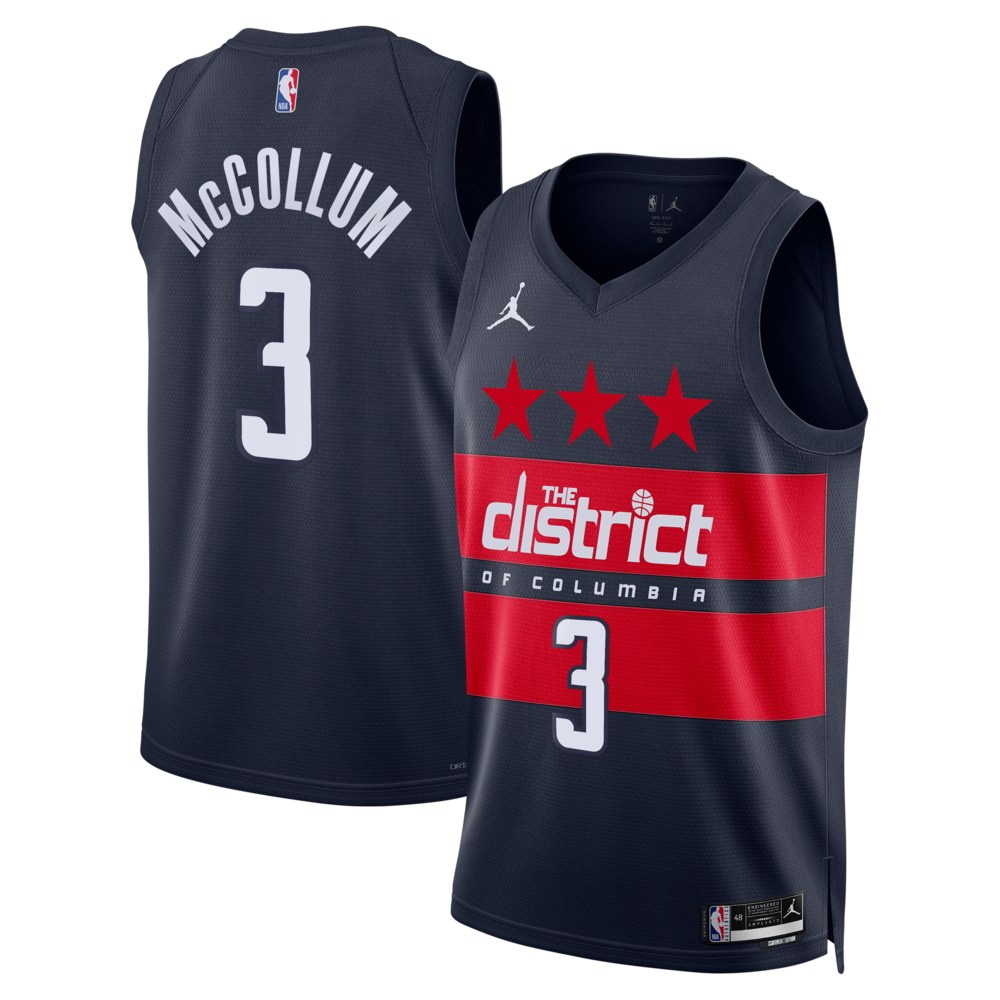WAS Jordan Statement Edition Swingman Jersey - Navy - CJ McCollum - Mens RTJ Basketball 680
